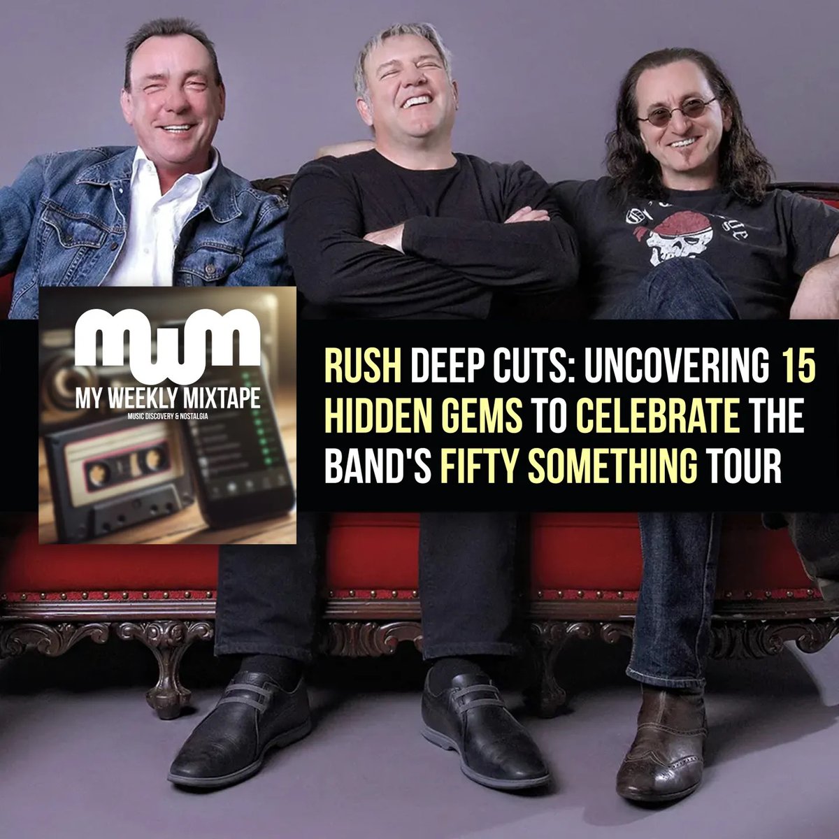 RushFanCast's tweet photo. This week on the @MyWeeklyMixtape Podcast, to celebrate @rushtheband's "Fifty Something" Tour, it's a throwback to host Brian Colburn's appearance on the @RushFanCast! We picked our Top 5 Rush "deep cuts". Check it out, #RushFamily! https://t.co/l1zVzTdbkZ