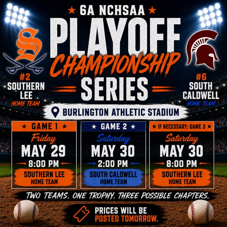 SoLeeHS's tweet photo. All games will be played at the Burlington Athletic Stadium. https://t.co/YtCC2HYW0R