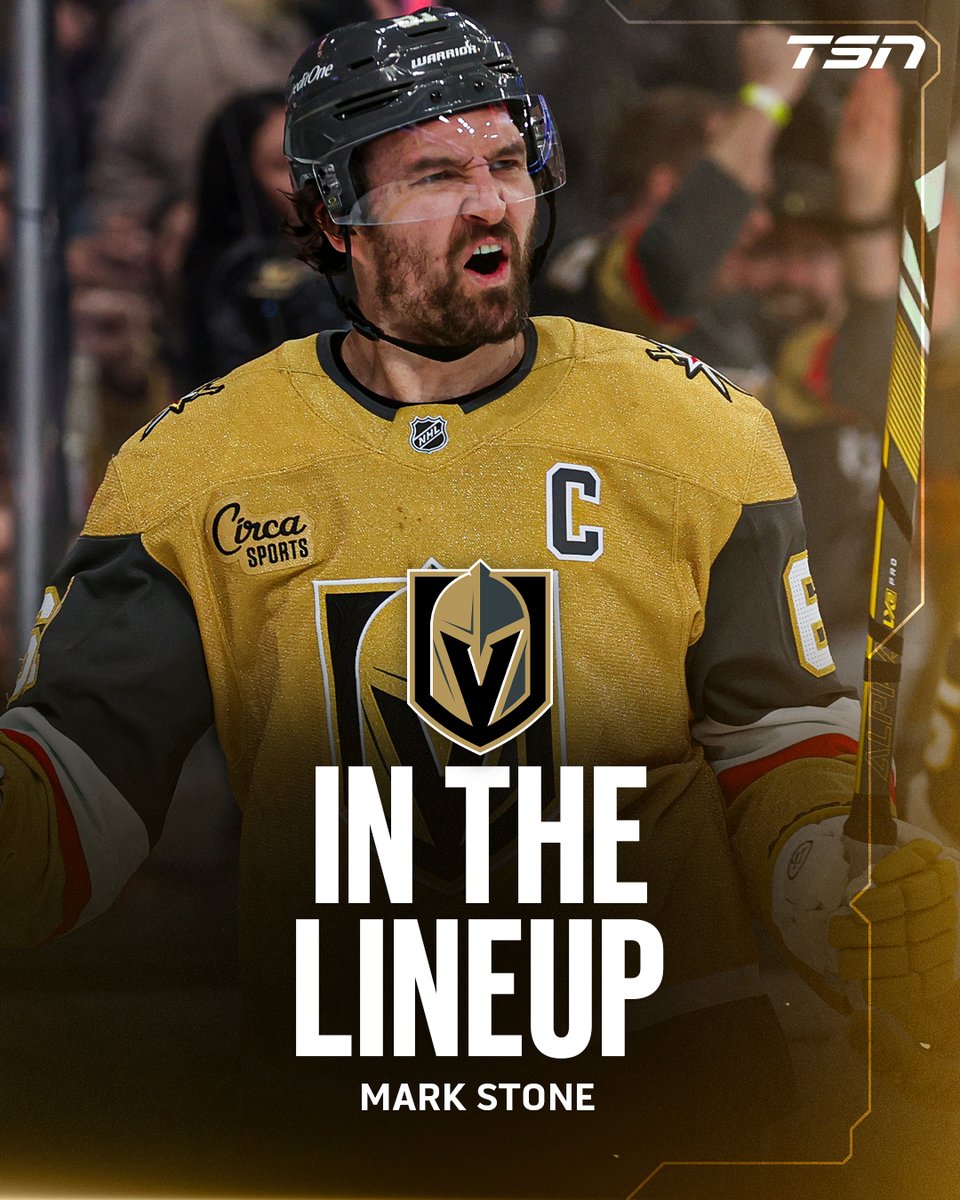 TSN_Sports's tweet photo. Captain Mark Stone will return for Game 3 ⚔️

h/t: EmilyKaplan https://t.co/x1Dx1Q3kP7
