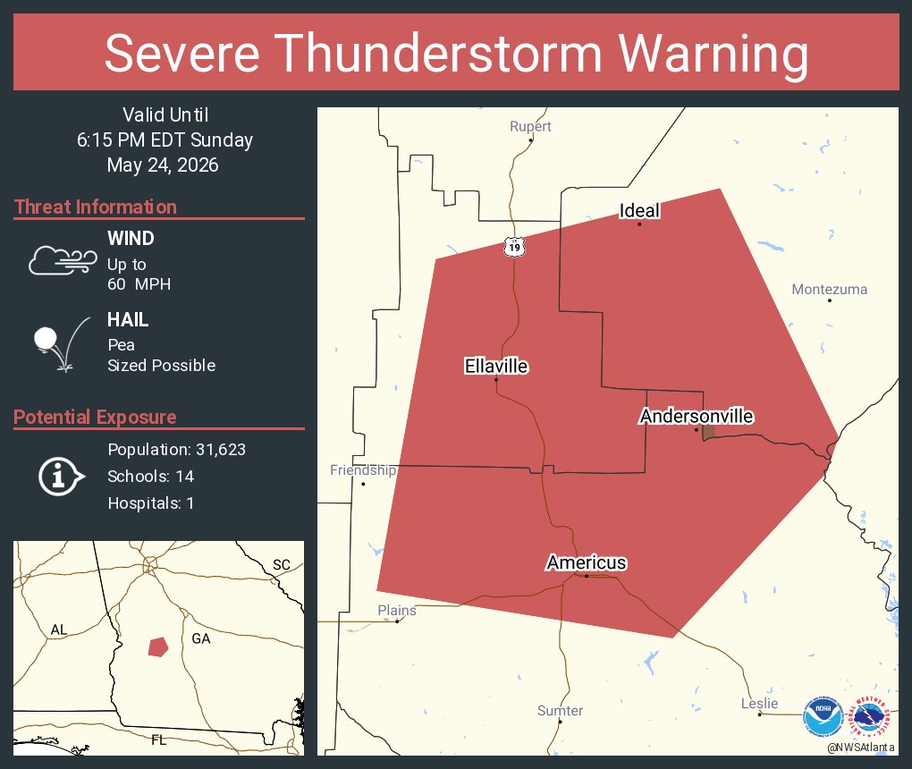 NWS Atlanta tweet media