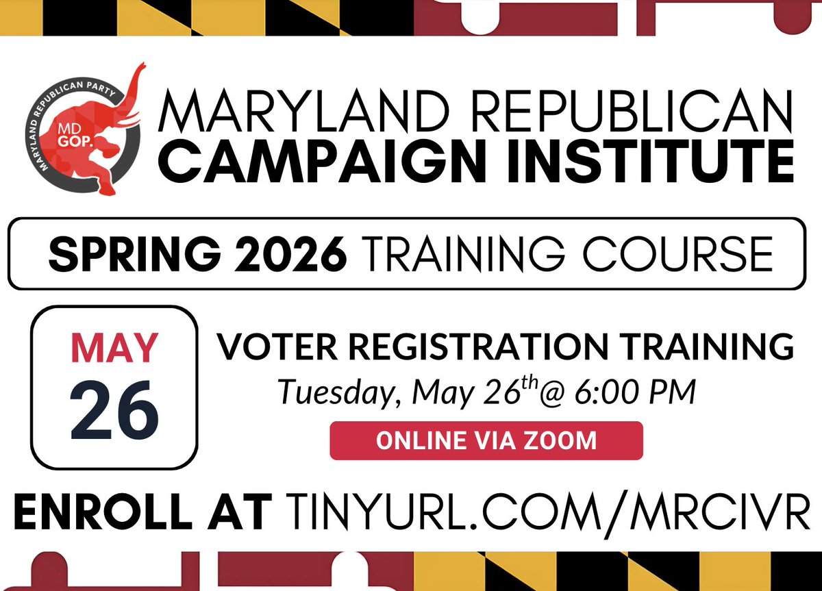 Maryland Republican Party tweet media