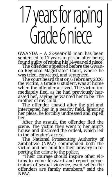 HCYF2020's tweet photo. We commend the law enforcement agencies for their swift action in arresting the uncle responsible for the  crime of raping his niece. This arrest marks a significant step towards justice for the victim &amp; sends a clear message that such atrocious acts will not be tolerated. https://t.co/i1o4CiBn5M