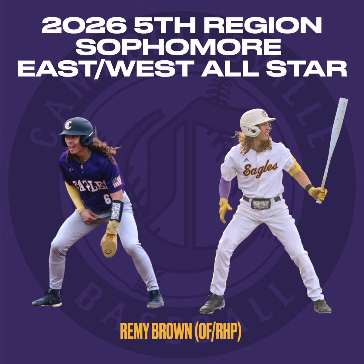 chsbaseball___'s tweet photo. CONGRATULATIONS to Remy Brown on being selected to the SO KY East/West All Star Team. Remy will represent the 5th Region June 9th at Centre College! https://t.co/AdzgLVSBEI