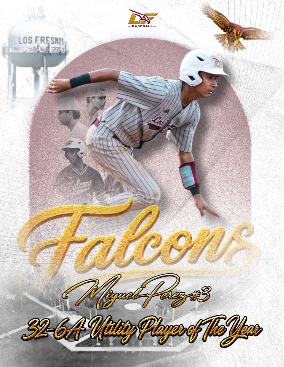 lfalconbaseball's tweet photo. Congratulations on being selected to the 32-6A 1st Team All District!!! Miguel Perez Utility      #WeBeforeMe
@losfresnos_news 
@LFCISDathletics 
@LosFresnosCISD @losfresnoshigh https://t.co/MdG4yiNQ7g