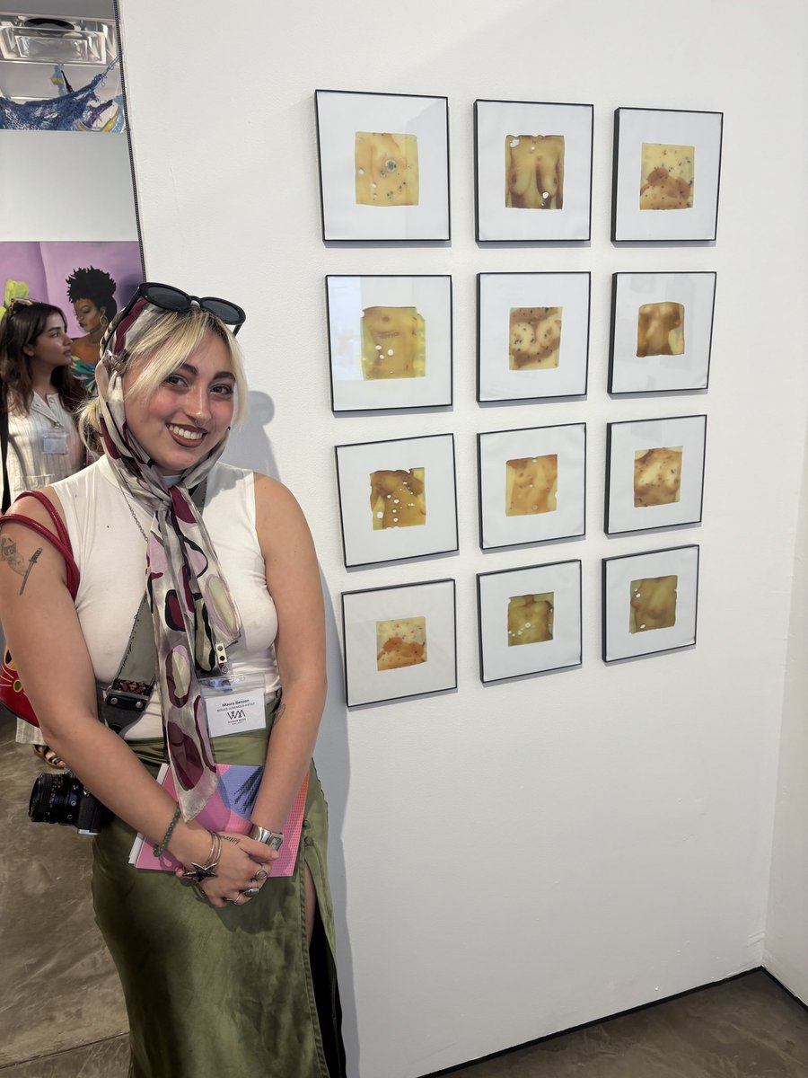 maurajuanaa's tweet photo. MY WORK IS IN CHICAGO!!! thank u to woman made gallery <3 https://t.co/rVuhXUvU32