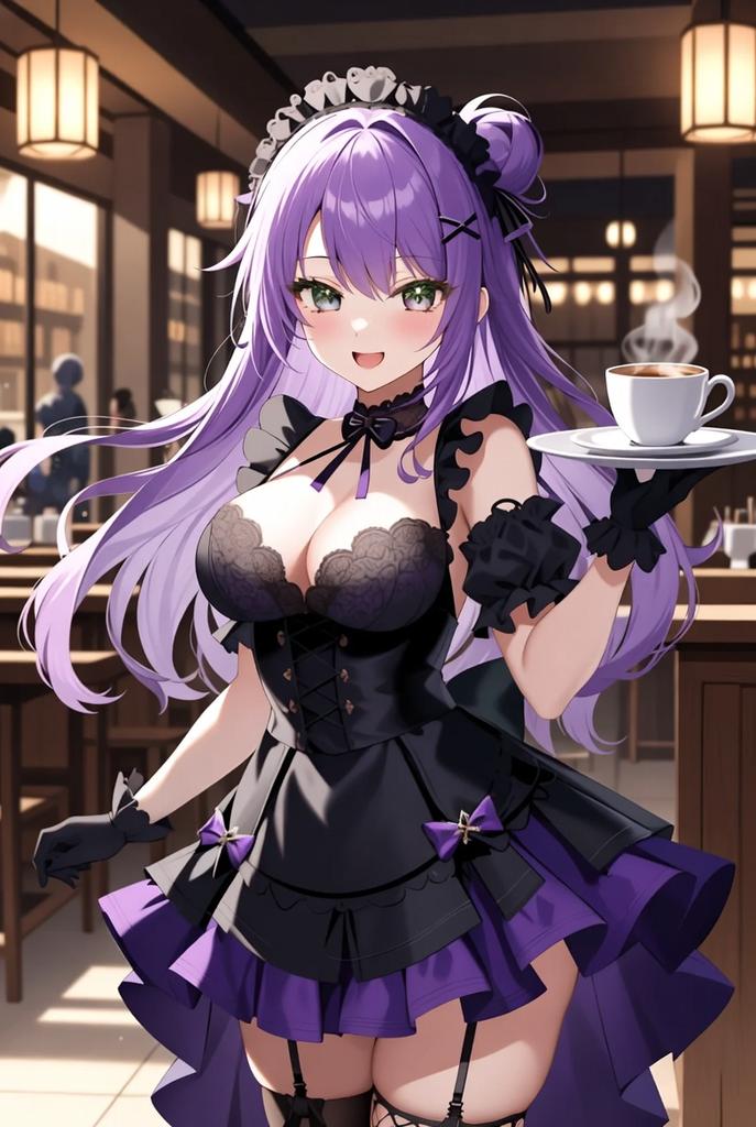 RT @aichan_room01: #AI黒のかがやき
後夜祭2日目〜🌉
こちらは一條プロダクションさん会場です🖤
今日もコーヒー☕飲んで頑張りましょう🫶🤗