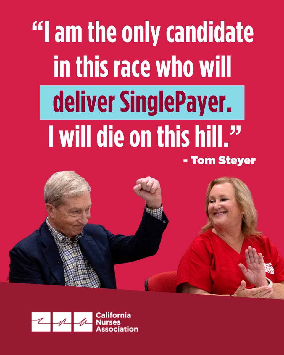 California Nurses Association tweet media