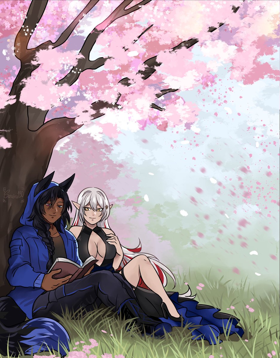 LightningBalad's tweet photo. After a long week. Now able to relax and chill. 
Art credit to @Squira130 https://t.co/BlJGtslpNw