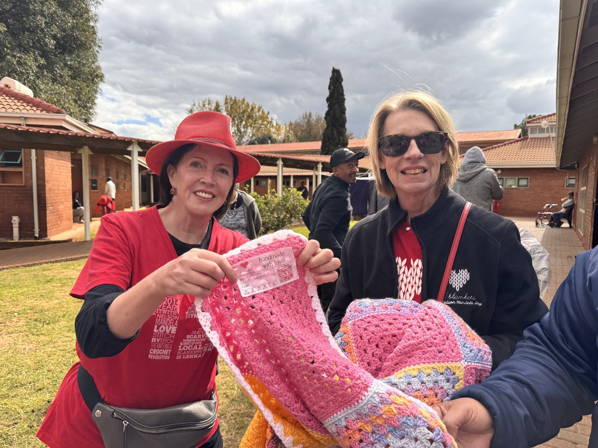 67Blankets's tweet photo. Today we visited the San Michele Home, a long-standing care facility in Brakpan. We handed out just under 300 hand made (with love) blankets to the residents.

A big thank you to all the KnitWits for all the hard work you do. Here are some snippets from today.
#67Blankets https://t.co/AY6XmB1mBS