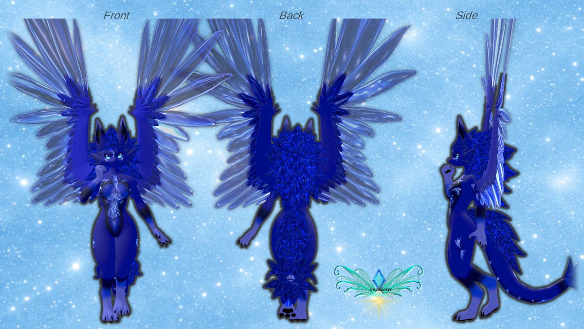 Iroydleoxys's tweet photo. new in sale on my Ko-fi, gumroad, payhip &amp; jinxxy ^^ name = saphira 
video presentation here =  https://t.co/6Jsr5Kdt9T

purchases links just below ^^    

#vrchat #vrc #novabeast #texture #creation #available #sale #kofi #gumroad #payhip #jinxxy https://t.co/DUdME6N14c