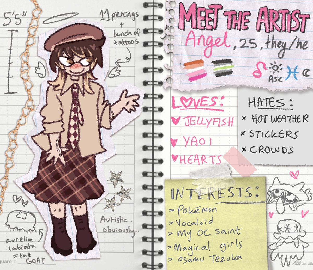 adriabun's tweet photo. its been a few years so heres an updated meet the artist 😝 hello hiiii hi hello https://t.co/LtDijhW4RD