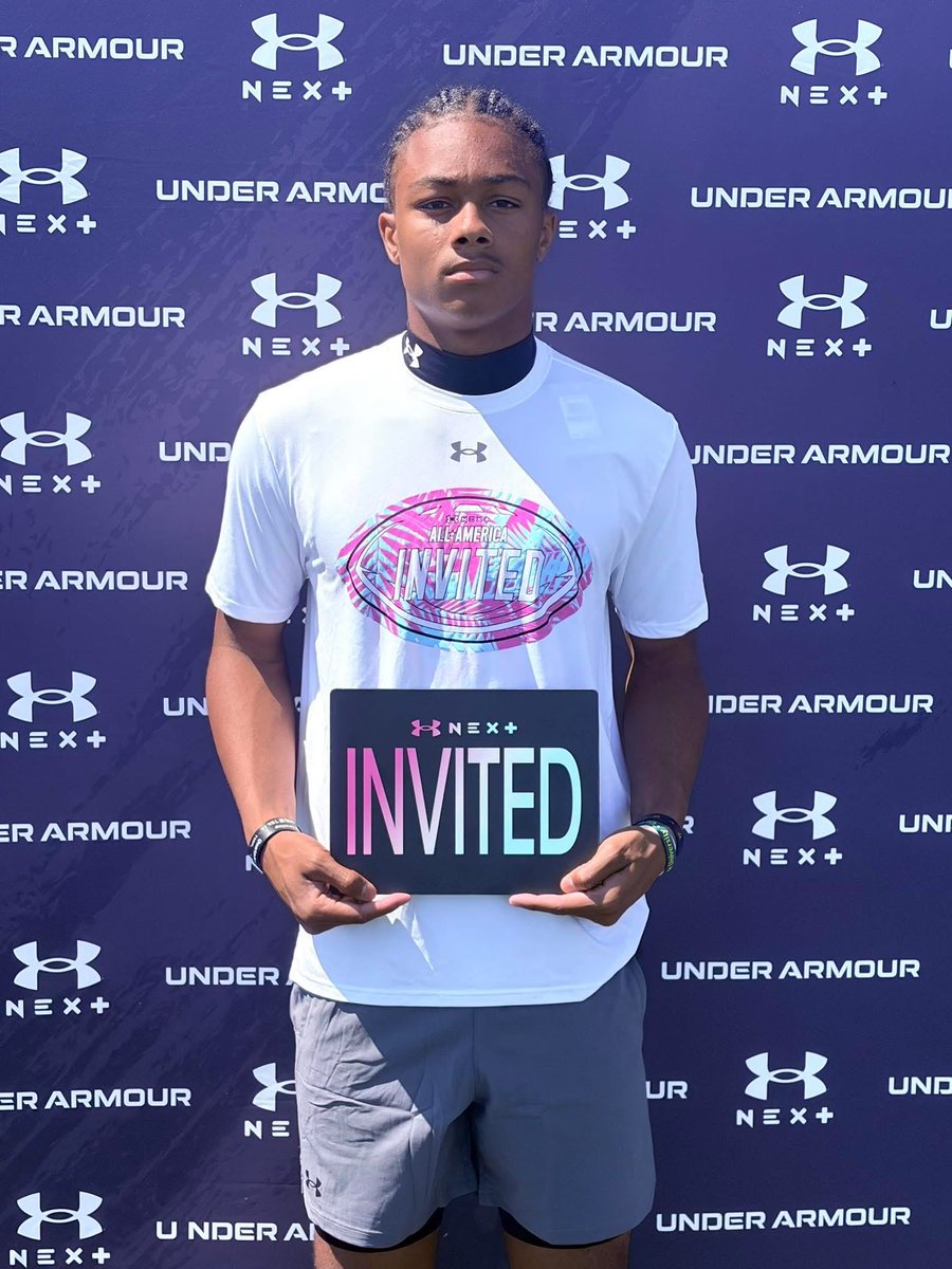 CoachRush_CTFB's tweet photo. That makes THREE for the class of 28.  Under Armour All American game invites. #CTFB https://t.co/X1UnDHI7lE