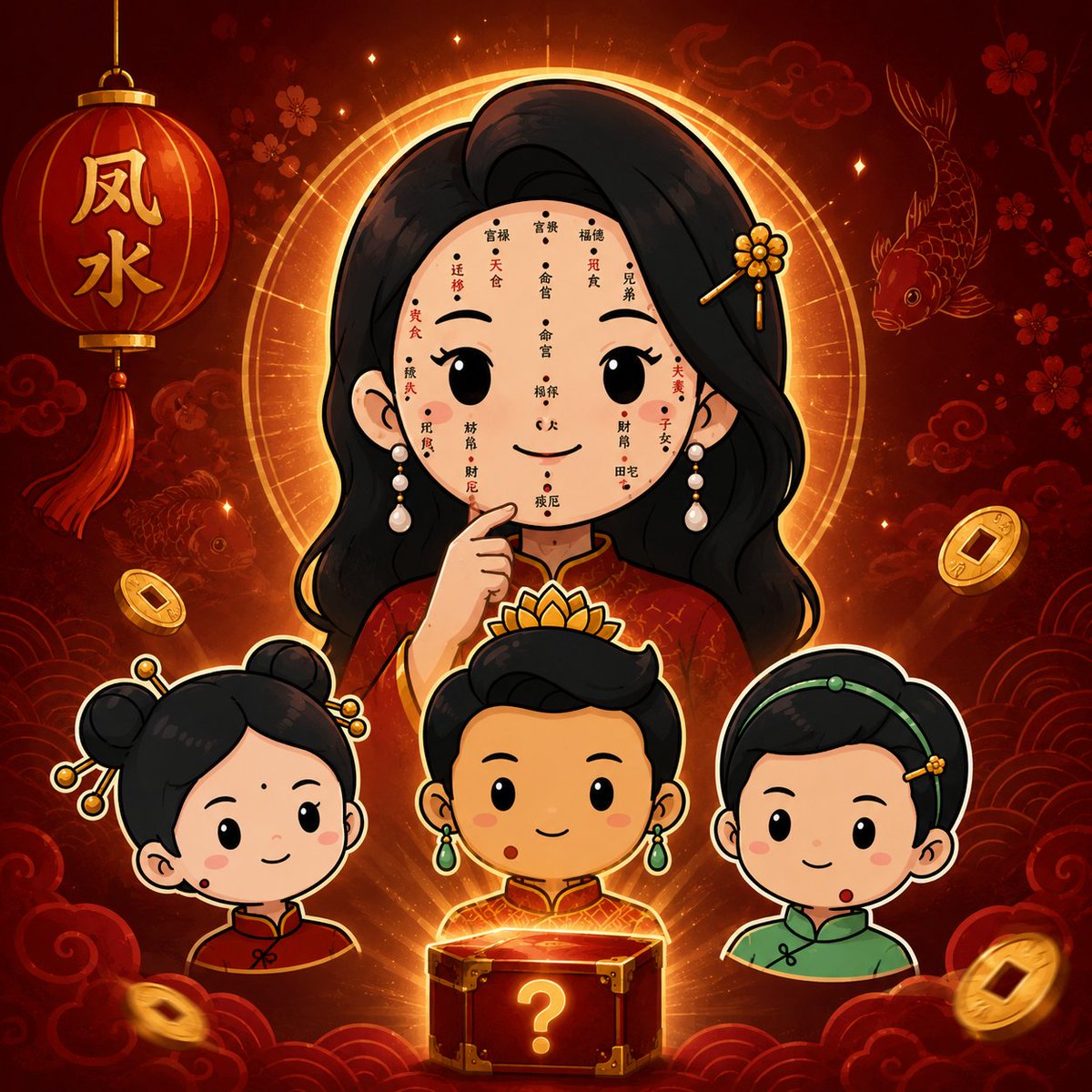 FengShui_BNB's tweet photo. Discover the first mediacoin on @BNBChain 🀄

$FENGSHUI is built on the revolutionary mediacoin standard pioneered by @NonPlayableCoin. Tokens with media attached to them.

In Chinese culture, the shape of your face and the placement of your moles determine your destiny. 🔮 https://t.co/KDCbuHqLnA