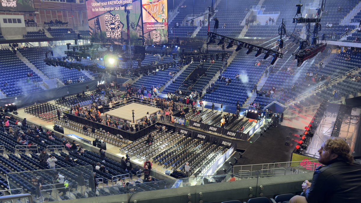 AEW Ticket Map Updates tweet media
