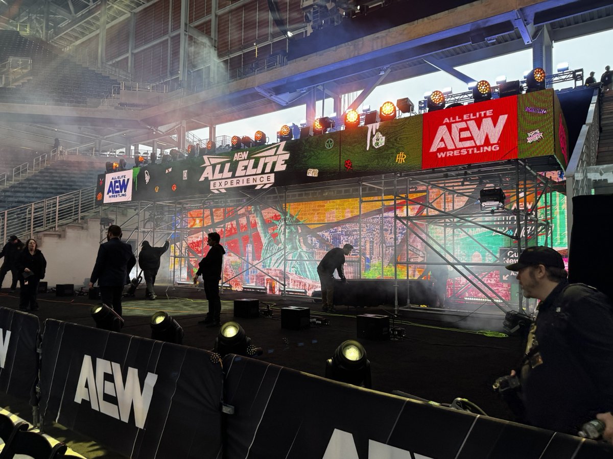 AEW Ticket Map Updates tweet media