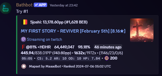 fivejoshi's tweet photo. choke day 😢 (634PP, 580PP, 580PP) https://t.co/gyMwXVzT5P