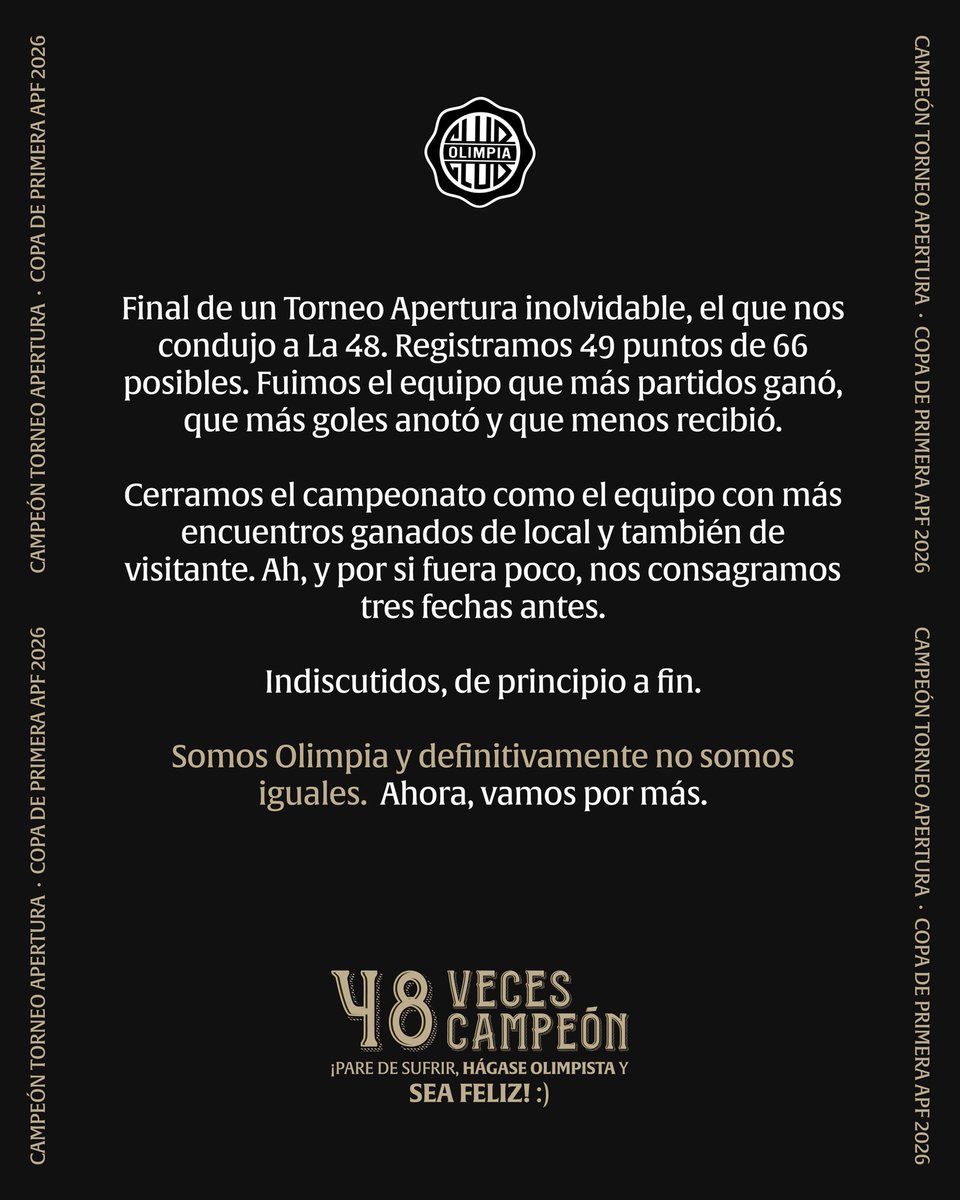 Club Olimpia tweet media