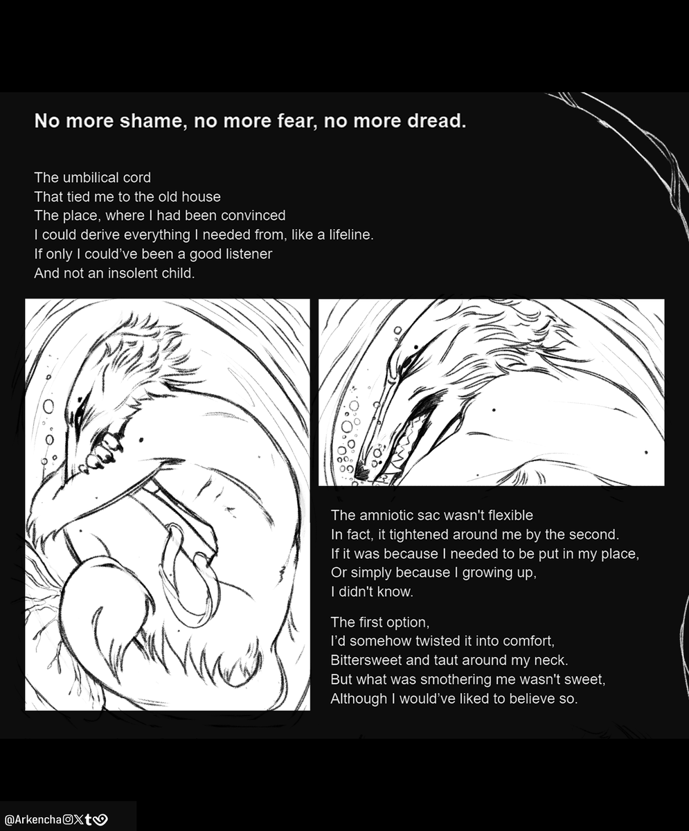 arkencha's tweet photo. No More Shame, No More Fear, No More Dread - A poem by myself https://t.co/atqxY9JnbP