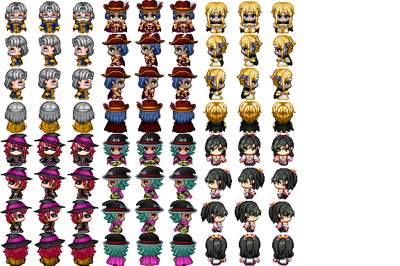 おはようございます✨ 昨日は追加のモブをツクールMZのキャラ作成で
