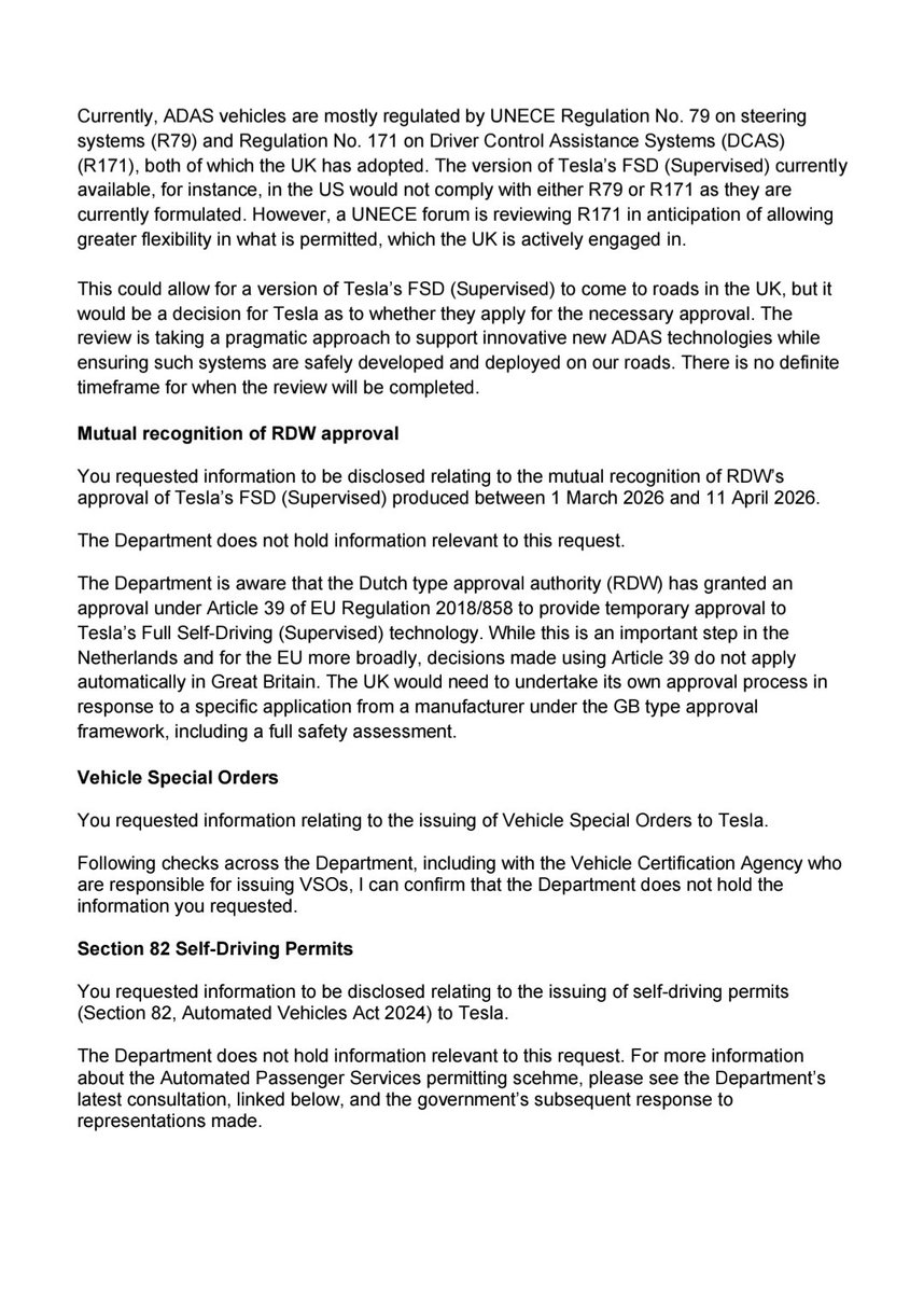 T J - 🇬🇧 Tracking Global Rollout of Tesla FSD tweet media