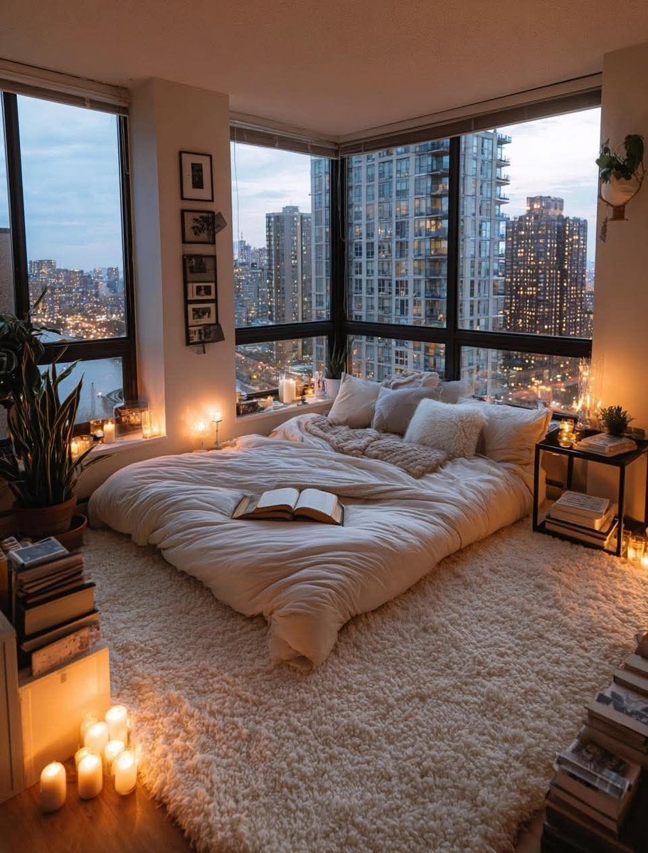 HOUSEPORN___'s tweet photo. Cozy bedroom https://t.co/QEP0Yk1x9X