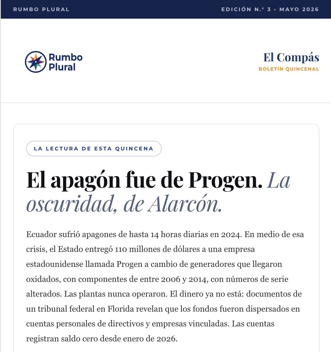 Rumbo Plural tweet media