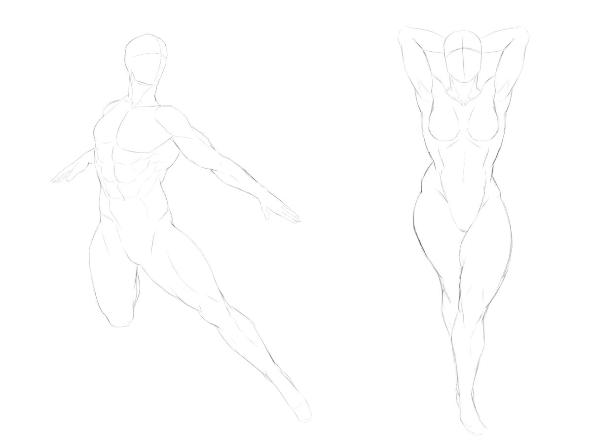 JROPnROLL's tweet photo. Some more studies. Let me know what you think 🤔 
#pose #draw #sketch #study https://t.co/iY4D9ul504