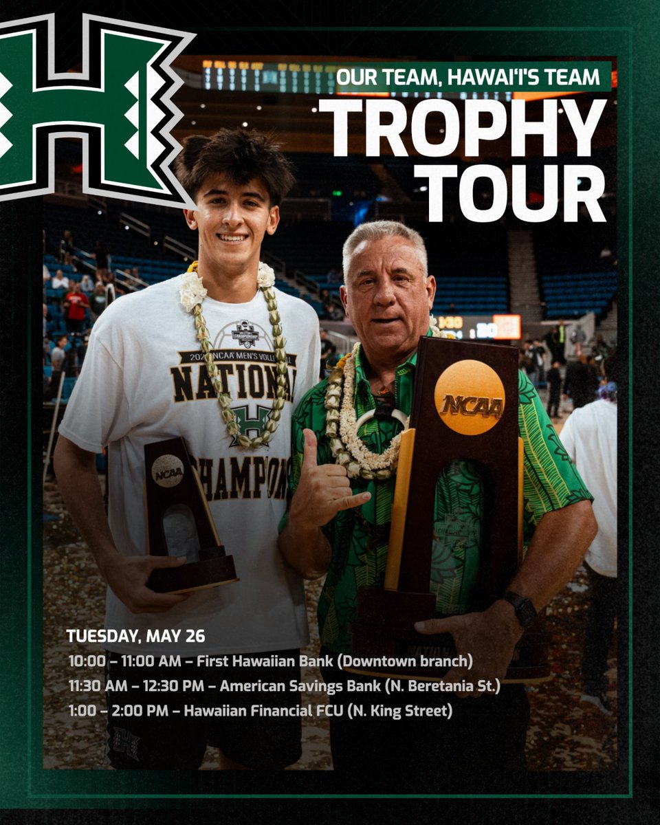 Hawaii Men's Volleyball tweet media