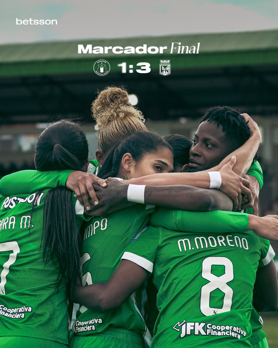 naloficialfem's tweet photo. Triunfo en Ipiales y liderato de Liga. 

#VamosTodasJuntas 
#JuntasPorLaPrimera https://t.co/PMeZYpDfj2