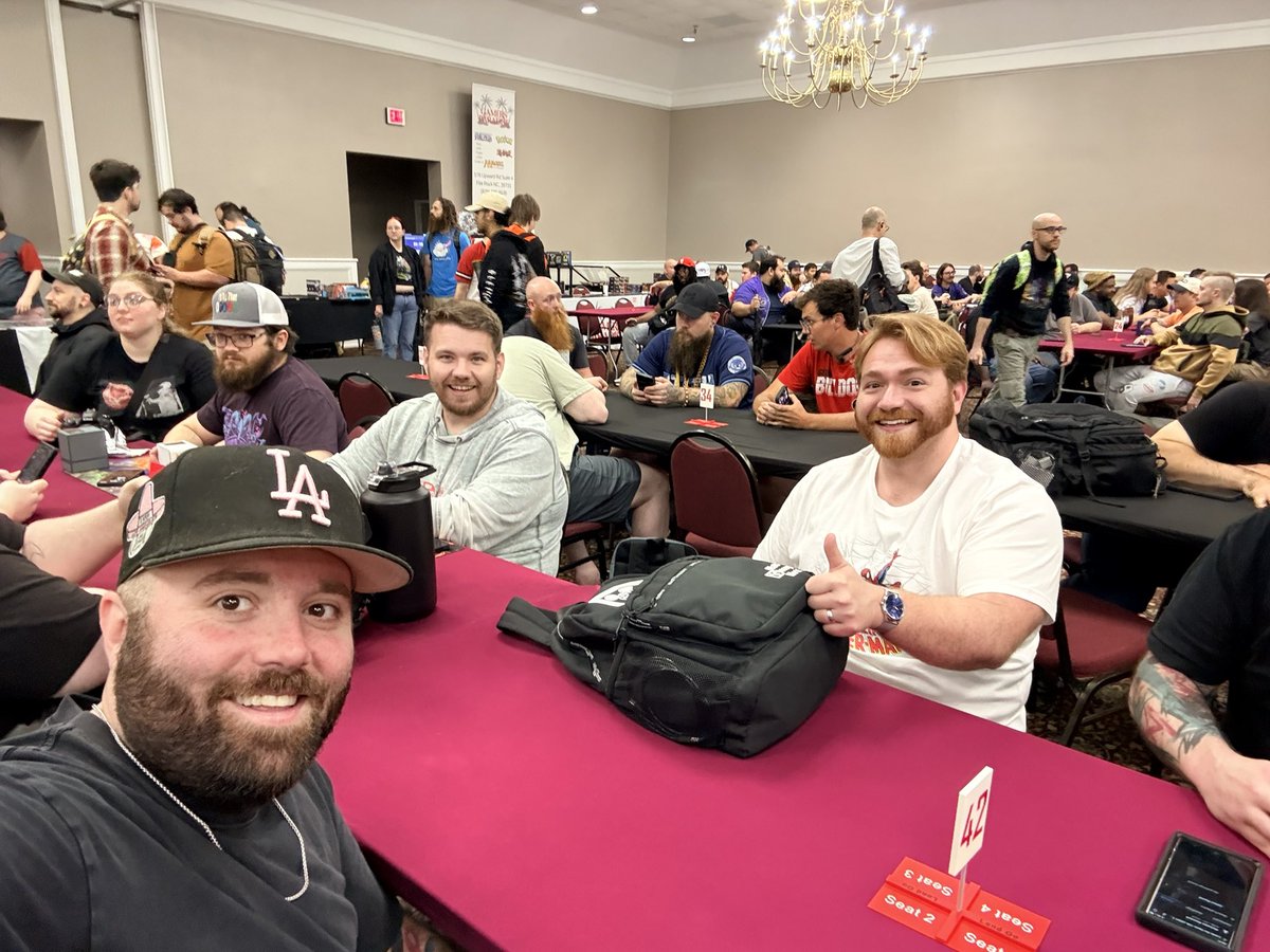 D4bbin's tweet photo. Home from @LandGo_MTG had an absolute  blast meeting everyone and just simply playing the game we all love 🤘🏻 https://t.co/GAwukDj0jO