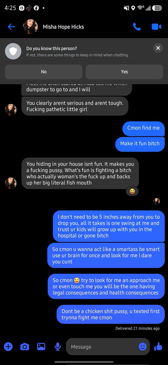 Natarakitty666's tweet photo. Profile from El Paso Texas, wanting to fight me over her stalking and threatening another girl to meet her up n fight her because she finally called her out and her kids special needs, yet she doesn't take care of them at all and is on her mid 40s acting like this on the internet https://t.co/8czLtKhM2B