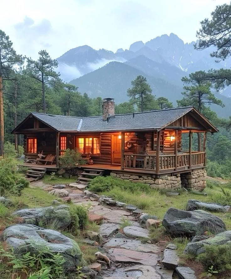 Mountain Cabins tweet media
