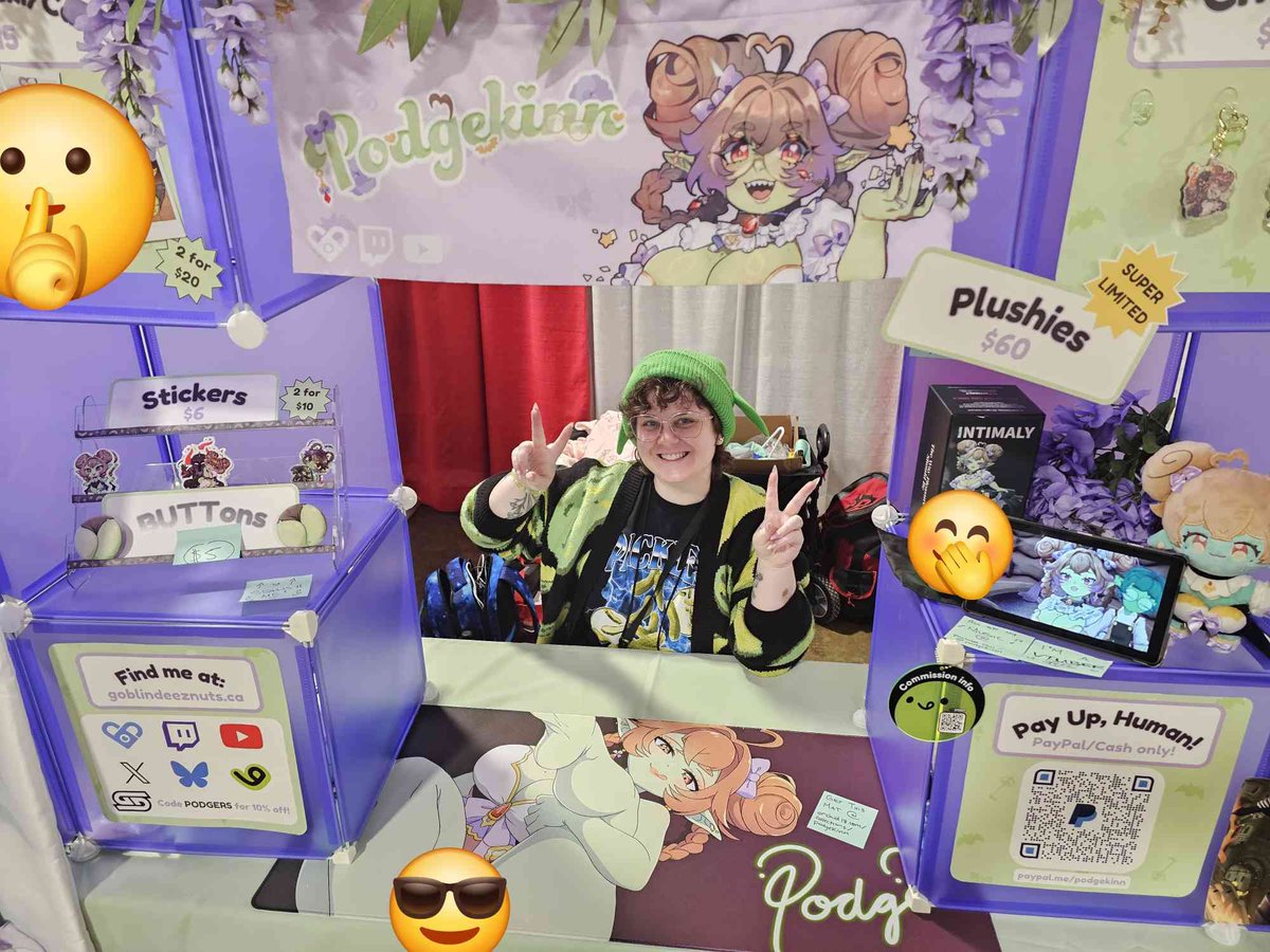 Podge 💜🥒 Goblin VTuber ➡️ Anime North I-28 🇨🇦 tweet media