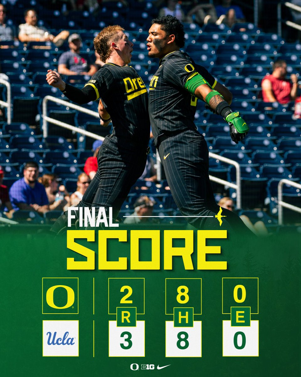 Oregon Duck Baseball tweet media