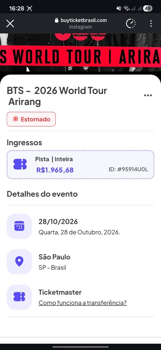 Meel0795's tweet photo. @BotDeIngresso2 Gente a buy não responde e além disso o estorno não veio até agora!!!! https://t.co/RuHrj9vEBl
