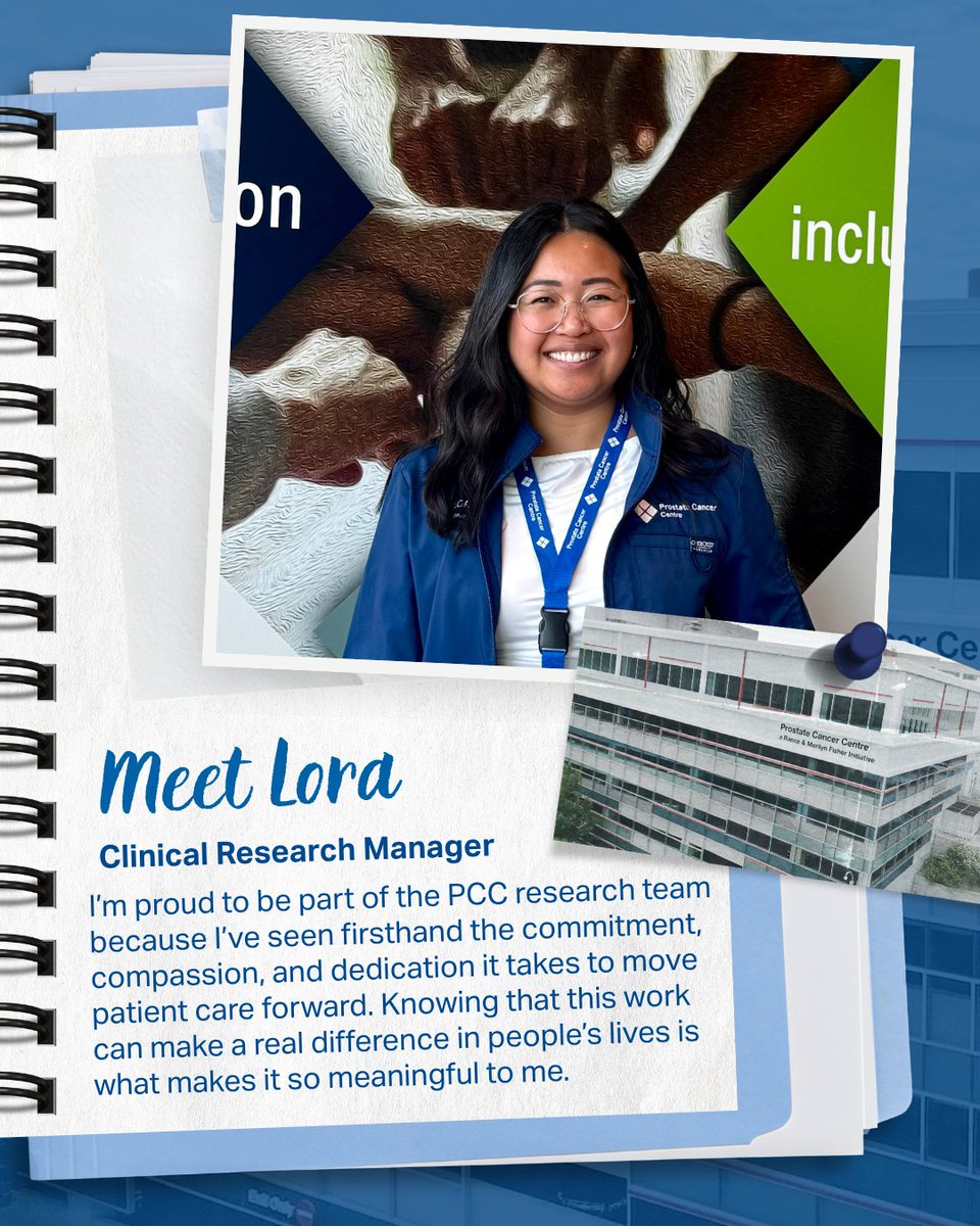 prostatealberta's tweet photo. Meet Lora, our Clinical Research Manager, whose passion for innovation and commitment to patient-focused research continue to help drive clinical trials forward at the Prostate Cancer Centre. 💙

#ClinicalTrials #ClinicalResearch #UrologyResearch #ProstateCancerCentre https://t.co/nnF1JJgzBL