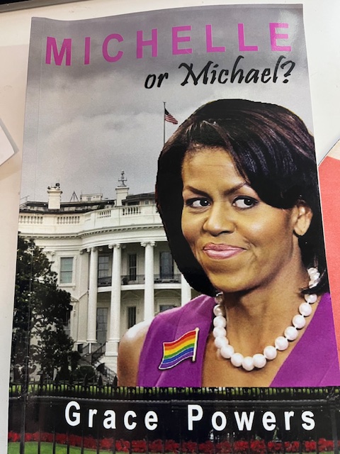 HealthDataGal's tweet photo. @marcrrogo @GOP_is_Gutless You want proof, read this book.  I was a huge Obama fan. Then I woke up.  He tried to destroy our country. He is gay.  Michelle is a dude. https://t.co/zl2SNsIHbY