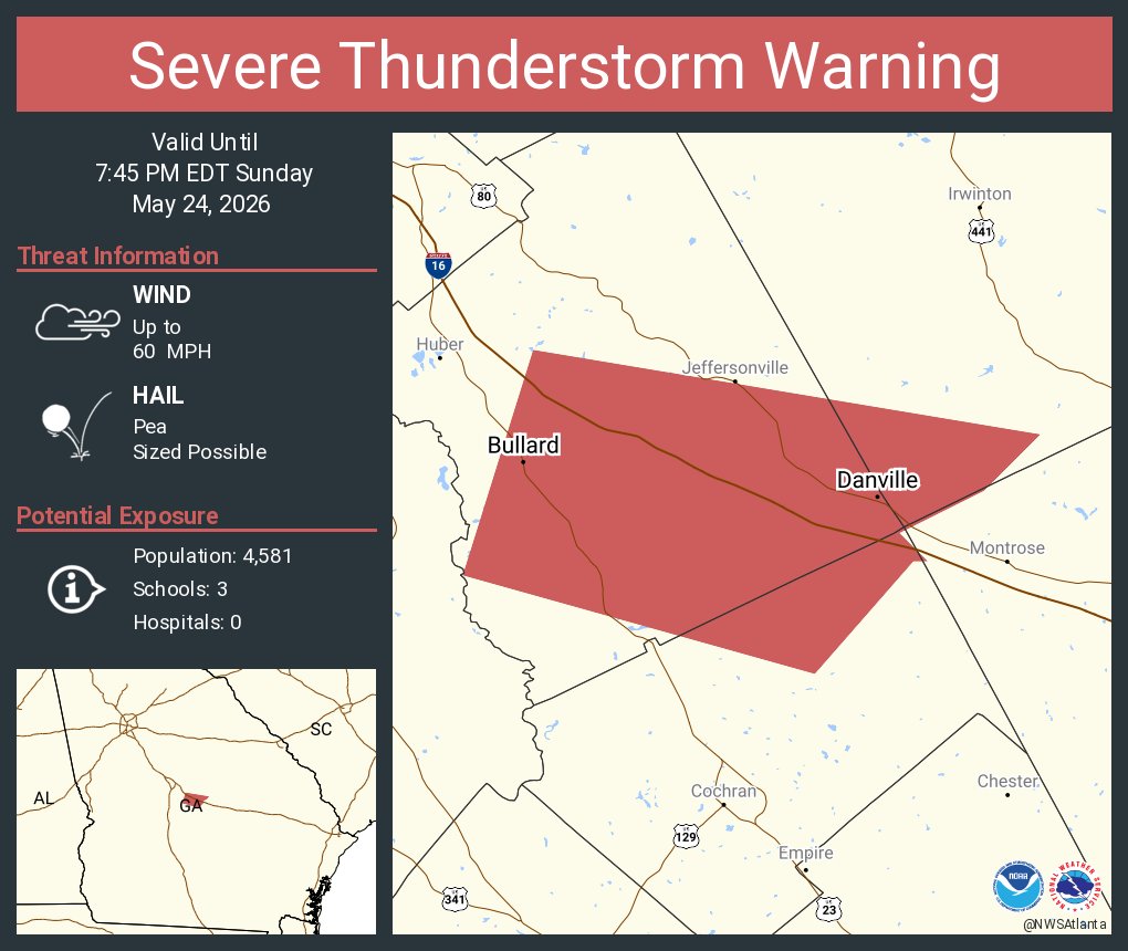 NWS Atlanta tweet media