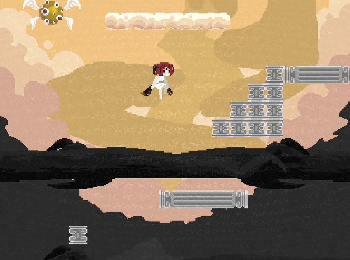 Kaijin_dev's tweet photo. Today I submitted "Hellstar" (a parry based platformer game inspired by Ikarus myth) to the GDevelop BIG Game Jam #9, definitely needs more polishing, but I’m  proud of what we can build in such a short time. First time using @GDevelopApp Great Engine btw!

Link Below

#indiegame https://t.co/JmHJmVY6s4