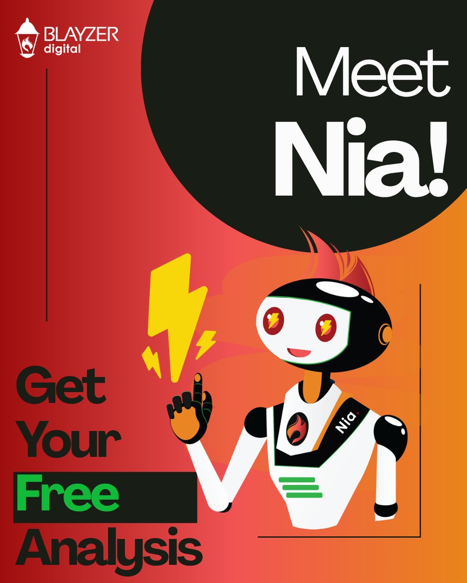 blayzerdigital's tweet photo. Is your website working for you or against you? Nia, Blayzer's free AI analysis tool, gives you instant SEO metrics + actionable strategies to fix what's holding you back.
Find out now 👇
🔗 https://t.co/TW8bEzzgzG https://t.co/JRG3hYecYL