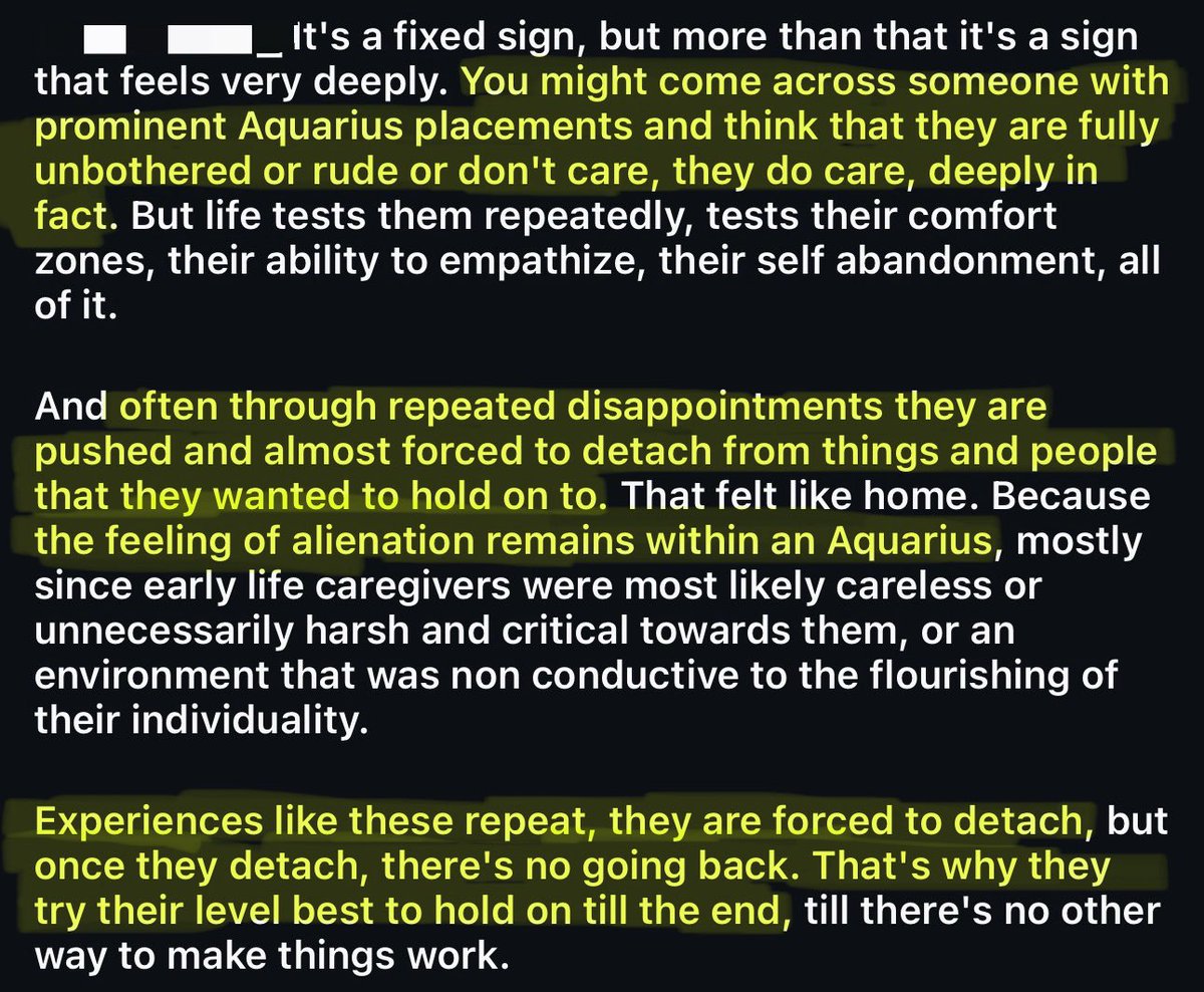 beyourraqq's tweet photo. Aquarius. Me. I never believed in these things, more of a way to pass time and entertain. But this description, right this moment? Maybe they’ve been spying my life and today they decided enough is enough time for some truths. https://t.co/XjANBJBX9T