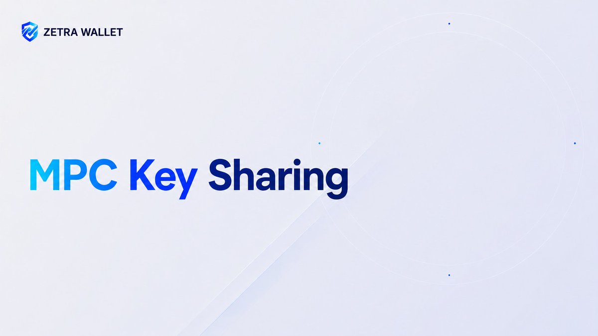 zetrawallet's tweet photo. One of the most common ways a crypto wallet gets compromised isn't because the blockchain is weak or the smart contract has a bug.

It's because the private key is stored whole in one place. And that one place gets accessed by someone who shouldn't be there. https://t.co/84ZTk4tcrC