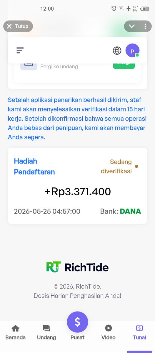 noppaldzy's tweet photo. @usycbcb aku nemu di tele, tugasnya gampangg cuma kerjain survey sama nonton video yt doangg  https://t.co/s0dwmgQmM2 https://t.co/P7ZsLPdhvY