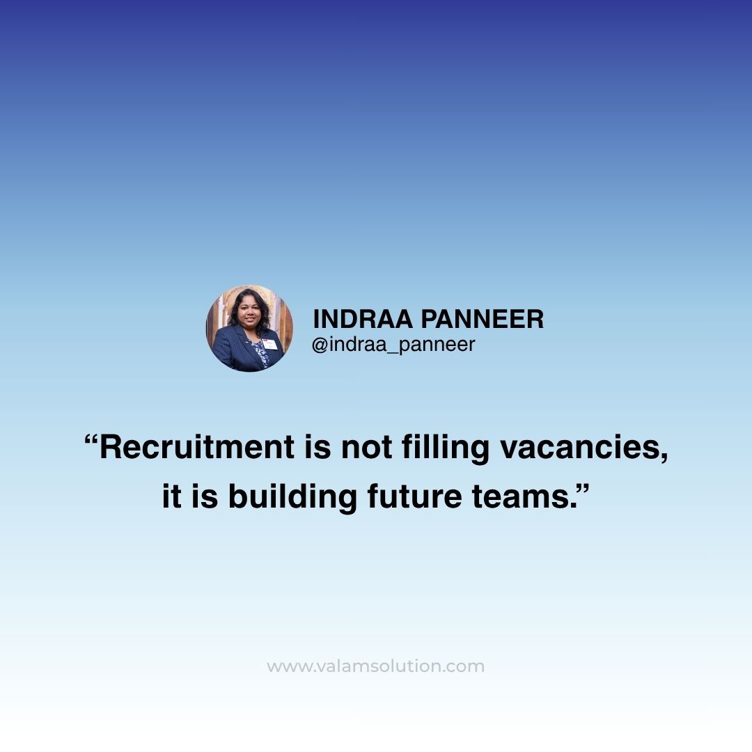 ValamSolutions's tweet photo. 🎯 Recruitment is not filling vacancies, it is building future teams.
#Recruitment #TalentAcquisition #HiringStrategy #Leadership #HRInsights #WorkplaceCulture #PeopleManagement #EmployeeEngagement #FutureOfWork #HR #BusinessGrowth #TeamBuilding #LinkedInIndia #indraapanneer https://t.co/Ih0lvCUE8o