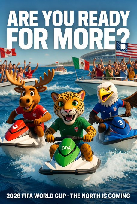 World Cup Mascots tweet media