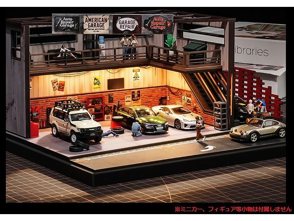 2026年7月発売予定、収蔵家の1/64 アメリカンスタイルの修理工場