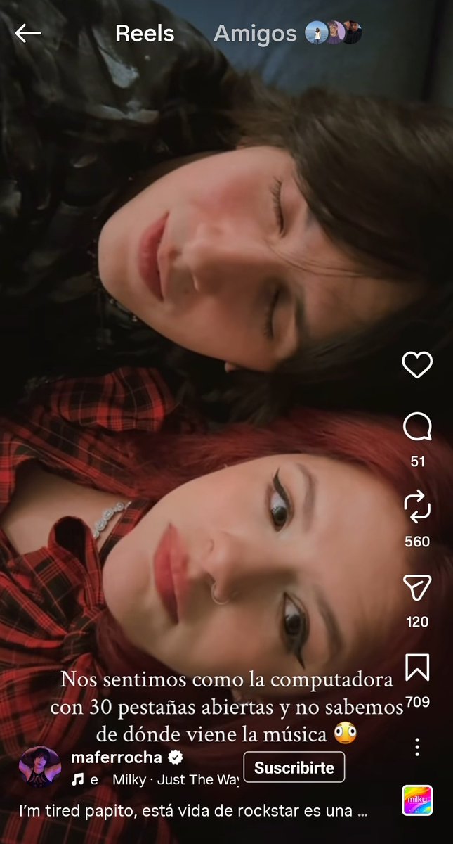 OnlyMissaa's tweet photo. 📲| MISSA VÍA INSTAGRAM REEL DE MAFERROCHA ♡♡
🥺💕💕 https://t.co/o5TOJ77NKd