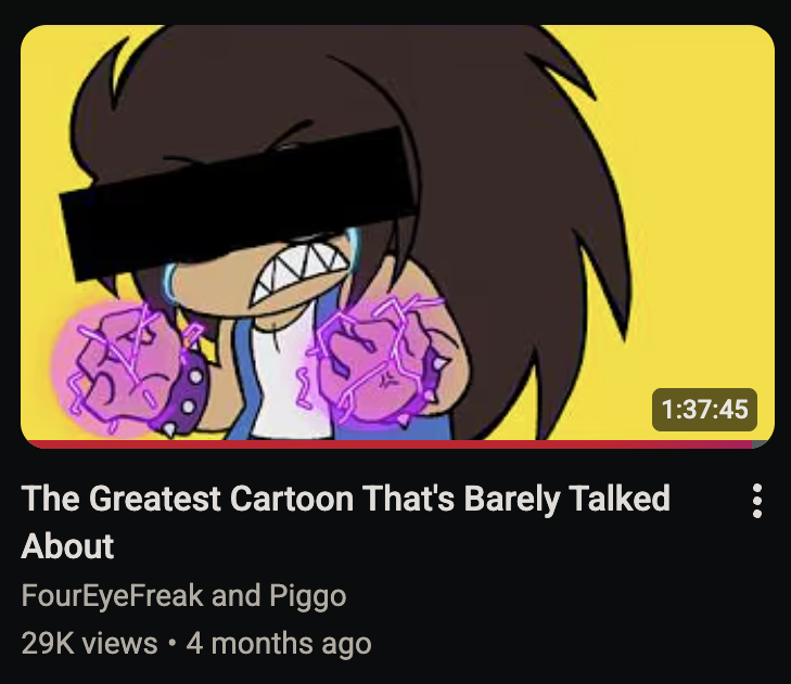 FourEyeFreak's tweet photo. anyways, here's a cool video I made about it https://t.co/MwKoq5E7eK