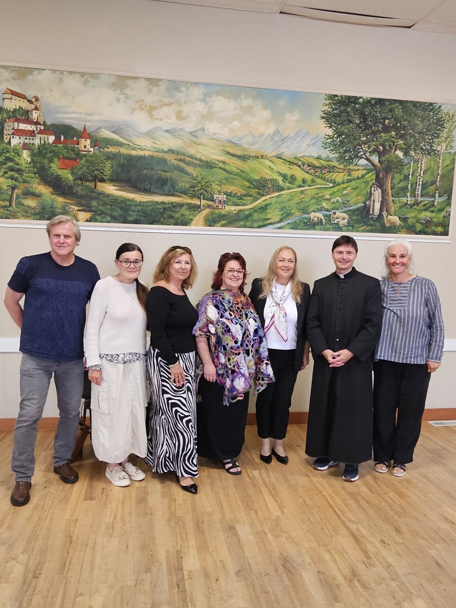 SlovakiaInCAN's tweet photo. Sunday spent with the 🇸🇰 community in Vancouver area, visiting the Slovak mass at the Sts. Cyril and Methodius Slovak Catholic Church in New Westminster, BC. Thanks to Fr. Jan Kunes for the great work for the 🇸🇰 diaspora in 🇨🇦!🙏 https://t.co/4syaykWykE
