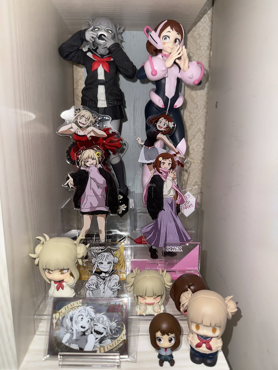 Heroaca_OFA's tweet photo. ちょっと前の方見えなくなってるけど
後ろに飾るトガちゃんのフィギュアの
大正解来た、絶対取る
#ヒロアカ https://t.co/NQPvaLR8ev